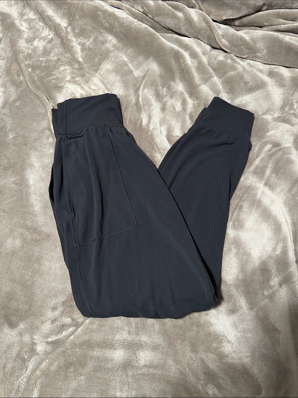 Athleta Black XXS High-Rise Jogger Pants